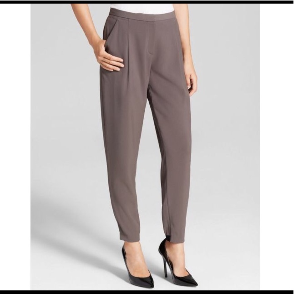 T Tahari "Petar" crepe pants NWT 12 Business Dress